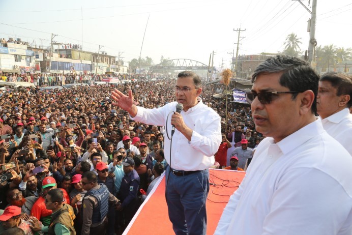 আত্মমর্যাদাশীল বাংলাদেশ গড়ার আহ্বান তারেক রহমানের